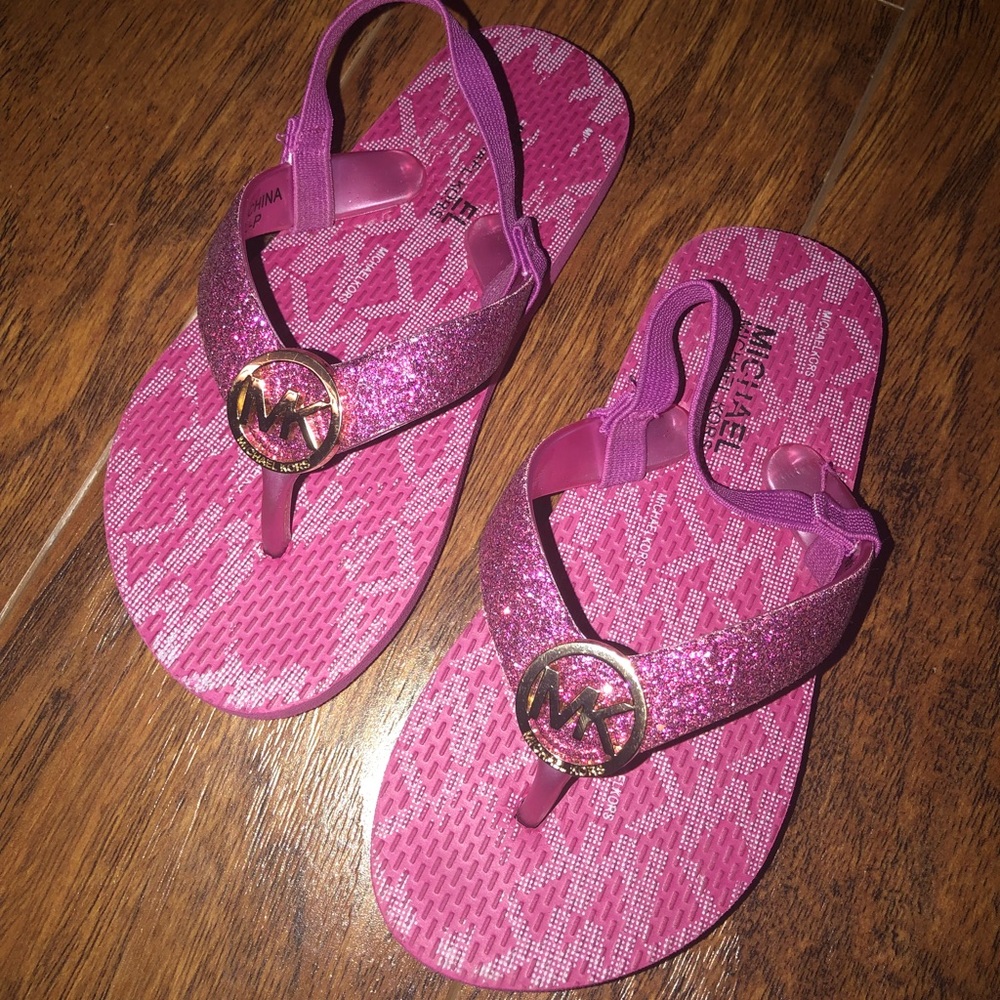 Michael kors sandals girls 9-10